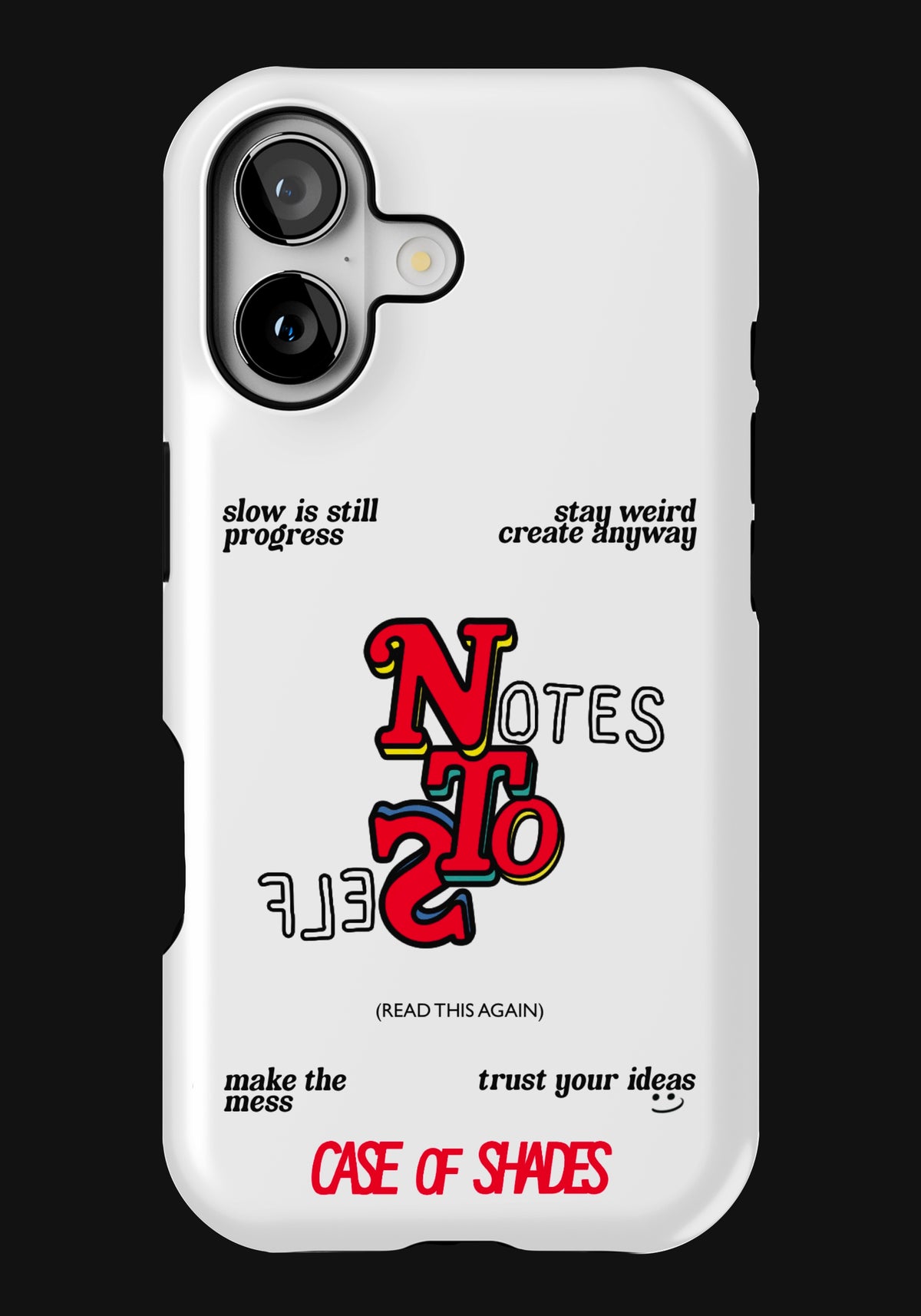 Notes To Self- iPhone Cases