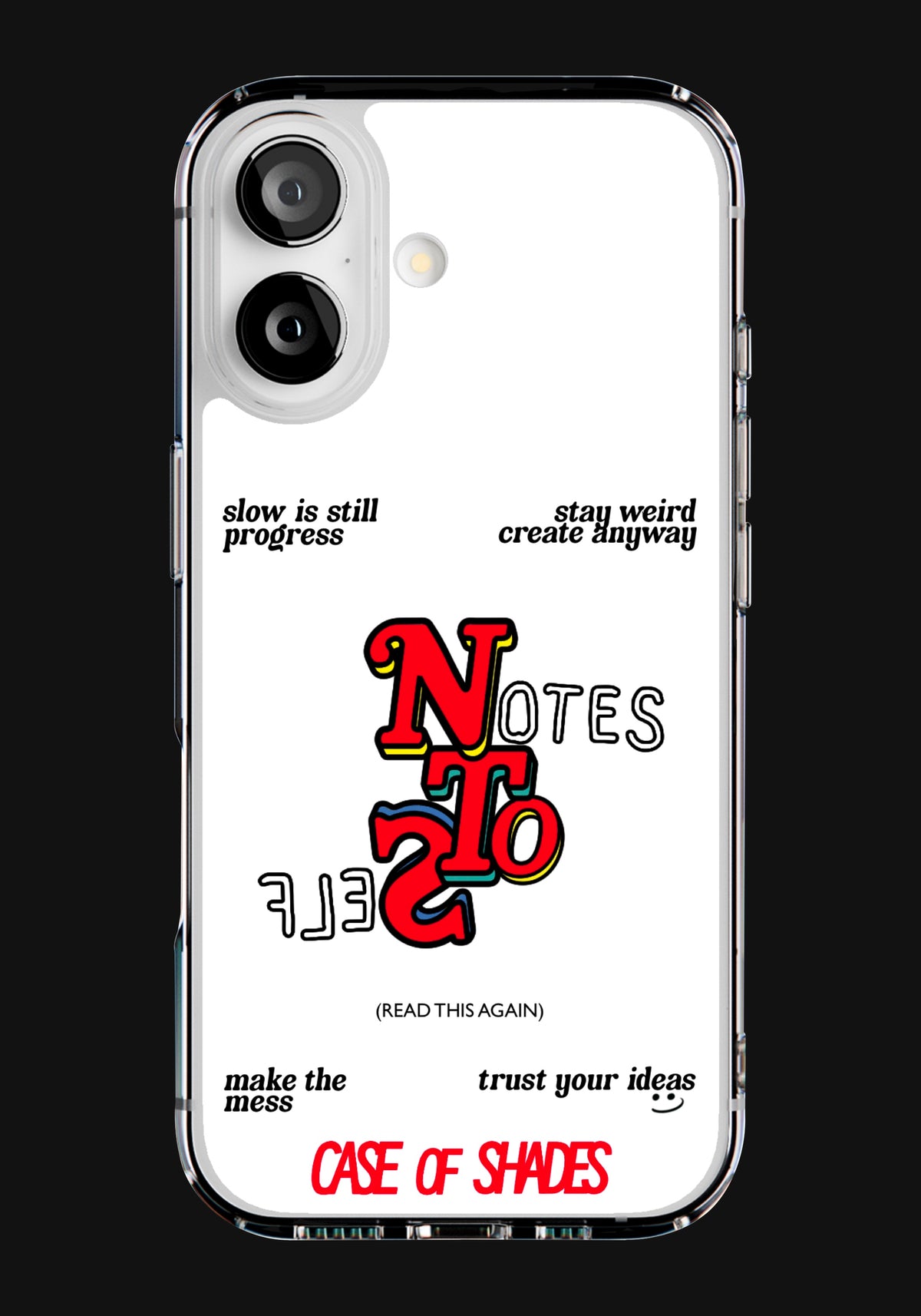 Notes To Self- iPhone Cases