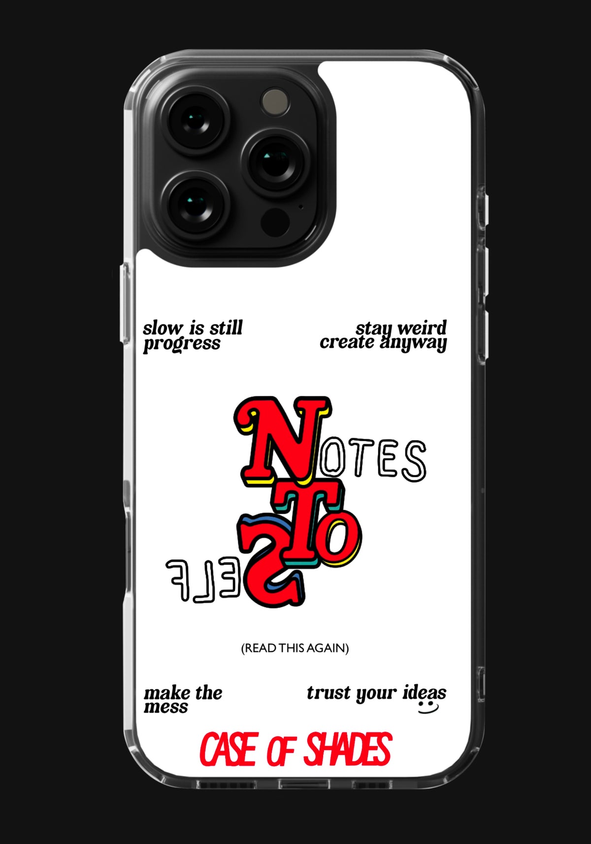Notes To Self- iPhone Cases