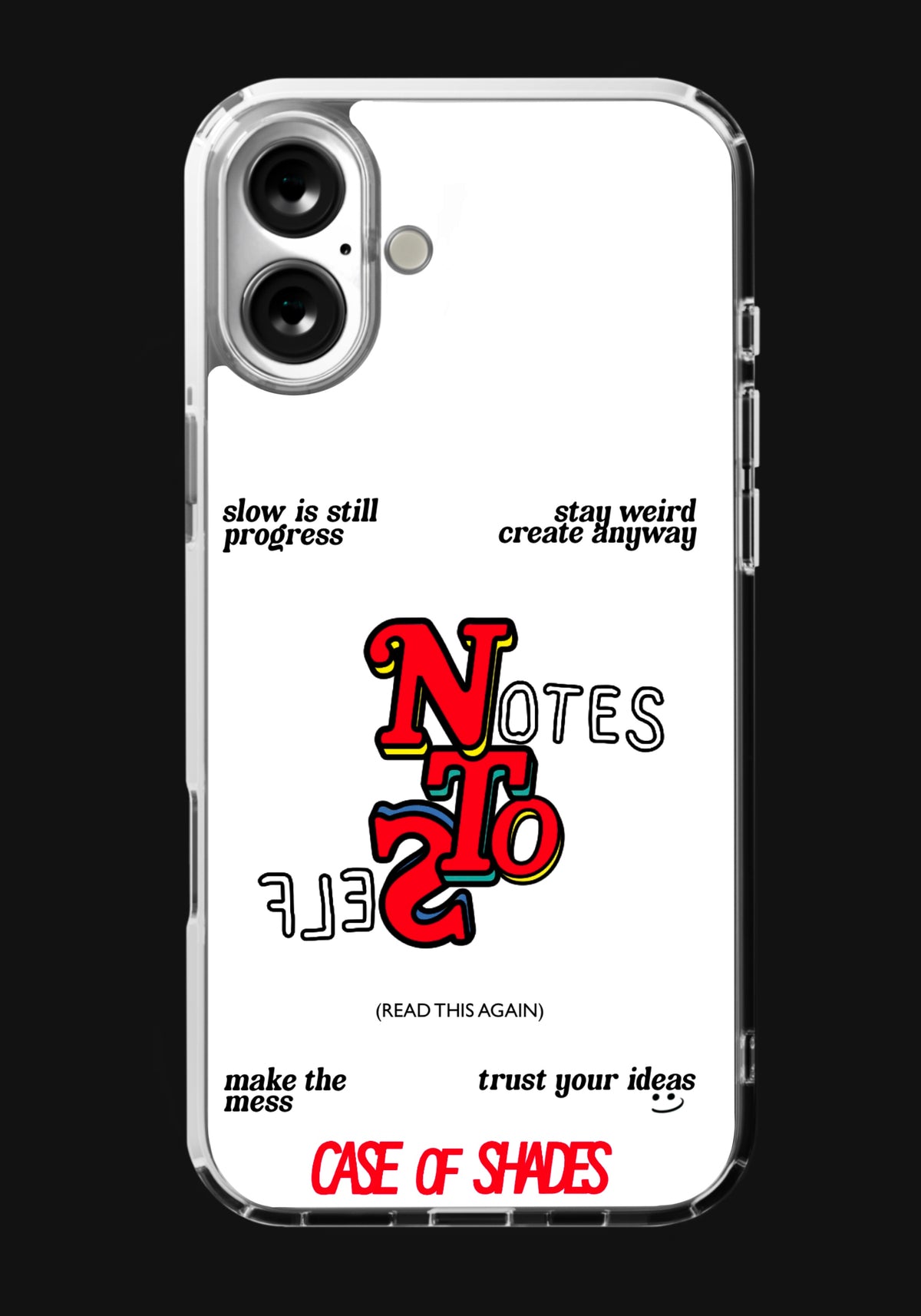 Notes To Self- iPhone Cases