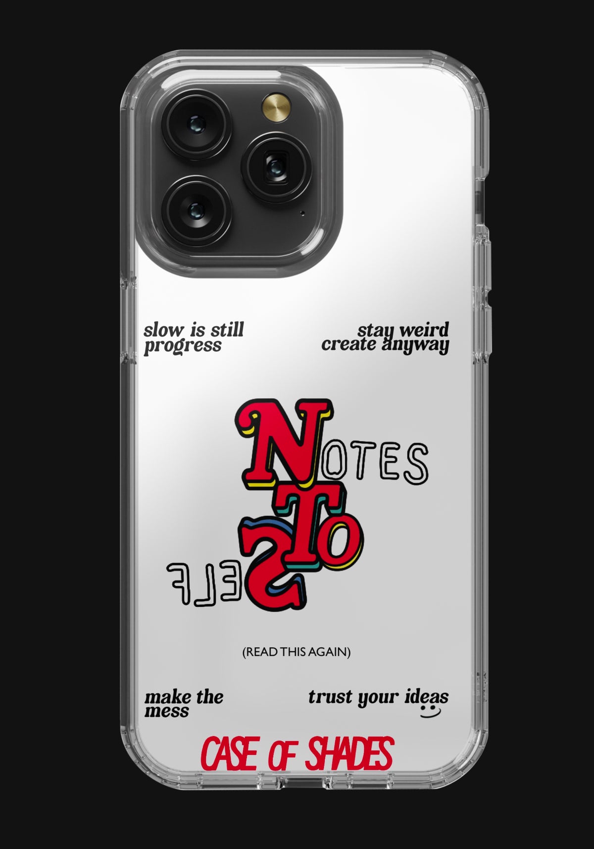 Notes To Self- iPhone Cases