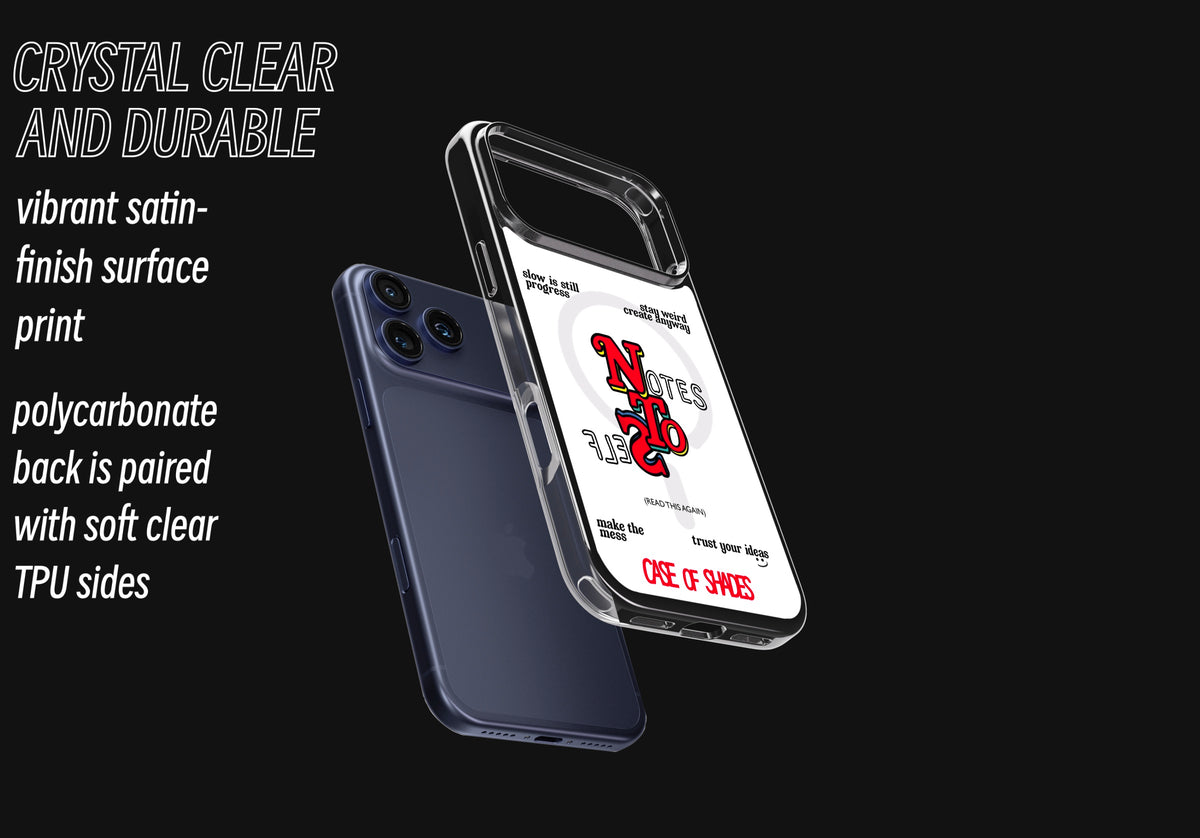 Notes To Self- iPhone Cases